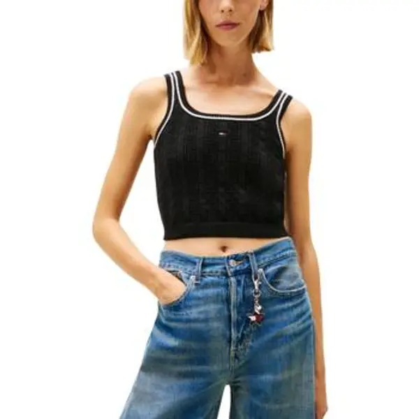 Tommy Hilfiger Tommy Hilfiger  Majice s naramenicama i majice bez rukava DW0DW22027  Tommy Hilfiger