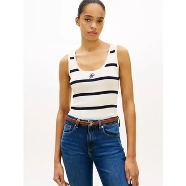 Tommy Hilfiger Tommy Hilfiger  Majice s naramenicama i majice bez rukava WW0WW48480  Tommy Hilfiger