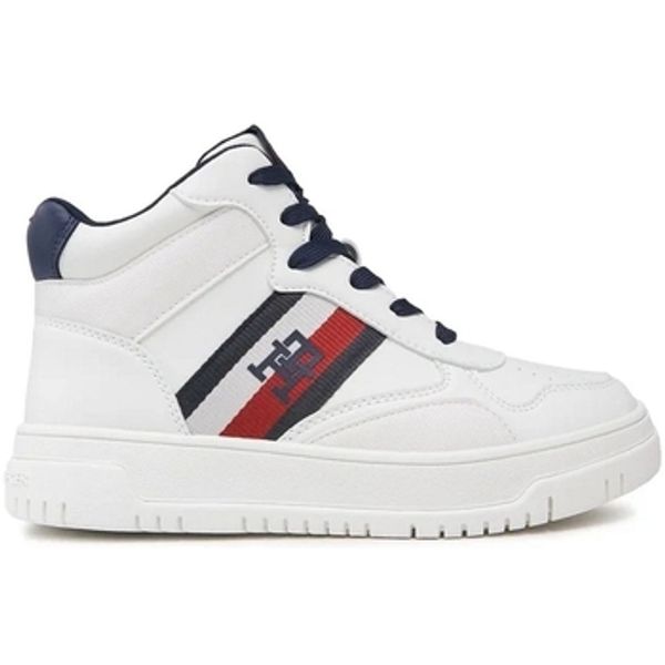 Tommy Hilfiger Tommy Hilfiger  Modne tenisice STRIPES HIGH TOP LACE-UP  Tommy Hilfiger