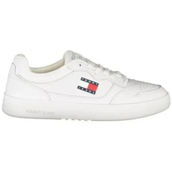 Tommy Hilfiger Tommy Hilfiger  Niske tenisice Baskets  TJM Cupsole cuir blanc  Tommy Hilfiger