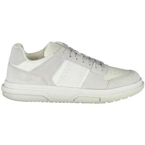 Tommy Hilfiger Tommy Hilfiger  Niske tenisice Baskets Tommy Hilfiger The Brooklyn en daim blanc  Tommy Hilfiger
