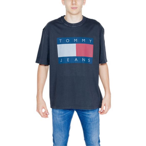 Tommy Hilfiger Tommy Hilfiger  Polo majice dugih rukava TJM OVZ BIG FLAG TEE DM0DM18547  Tommy Hilfiger