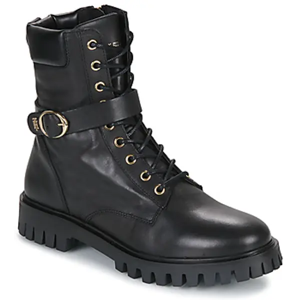 Tommy Hilfiger Tommy Hilfiger  Polučizme Buckle Lace Up Boot  Tommy Hilfiger