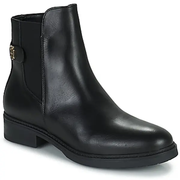 Tommy Hilfiger Tommy Hilfiger  Polučizme Coin Leather Flat Boot  Tommy Hilfiger