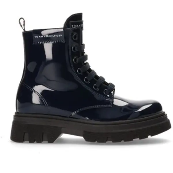 Tommy Hilfiger Tommy Hilfiger  Polučizme Lace Up Bootie Blue  Tommy Hilfiger