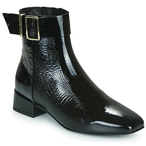 Tommy Hilfiger Tommy Hilfiger  Polučizme PATENT SQUARE TOE MID HEEL BOOT  Tommy Hilfiger