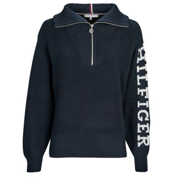 Tommy Hilfiger Tommy Hilfiger  Puloveri PLACED HILFIGER 1/2 ZIP SWEATER  Tommy Hilfiger