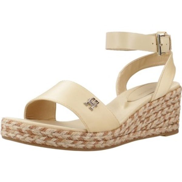 Tommy Hilfiger Tommy Hilfiger  Sandale i polusandale COLORFUL WEDGE SATIN SANDAL  Tommy Hilfiger