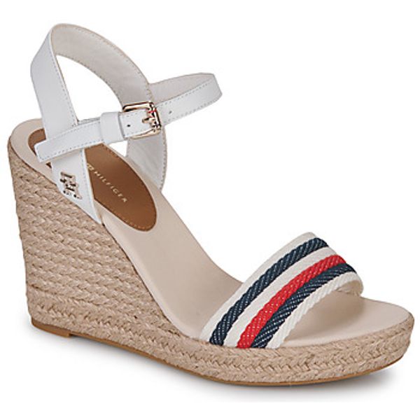 Tommy Hilfiger Tommy Hilfiger  Sandale i polusandale CORPORATE WEDGE  Tommy Hilfiger