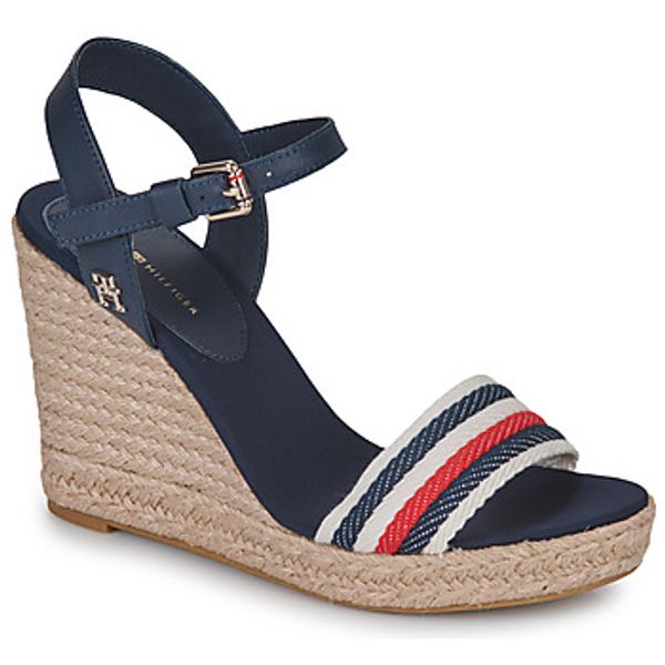 Tommy Hilfiger Tommy Hilfiger  Sandale i polusandale CORPORATE WEDGE  Tommy Hilfiger