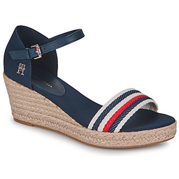 Tommy Hilfiger Tommy Hilfiger  Sandale i polusandale MID WEDGE CORPORATE  Tommy Hilfiger