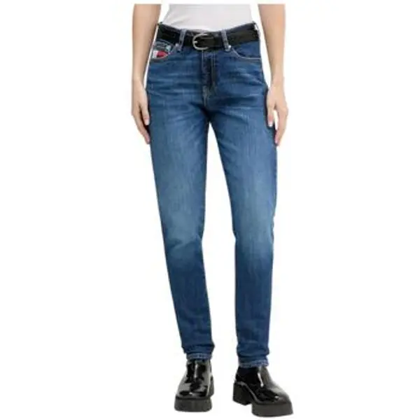 Tommy Hilfiger Tommy Hilfiger  Slim traperice DW0DW22457 1BK  Tommy Hilfiger