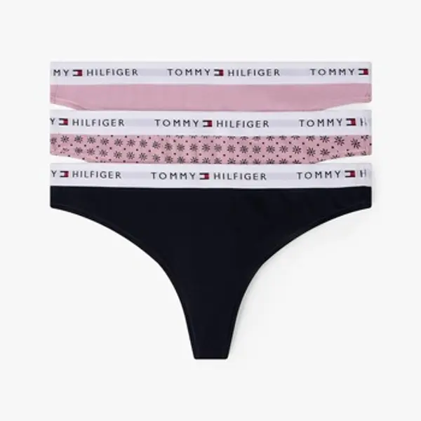 Tommy Hilfiger Tommy Hilfiger  Slip gaćice Ropa Interior Mujer Modèle 3 Pack Thong (ext. Sizes  Tommy Hilfiger