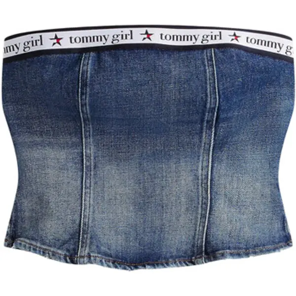 Tommy Hilfiger Tommy Hilfiger  Topovi i bluze TOMMY GIRL DENIM TUB DW0DW21221  Tommy Hilfiger