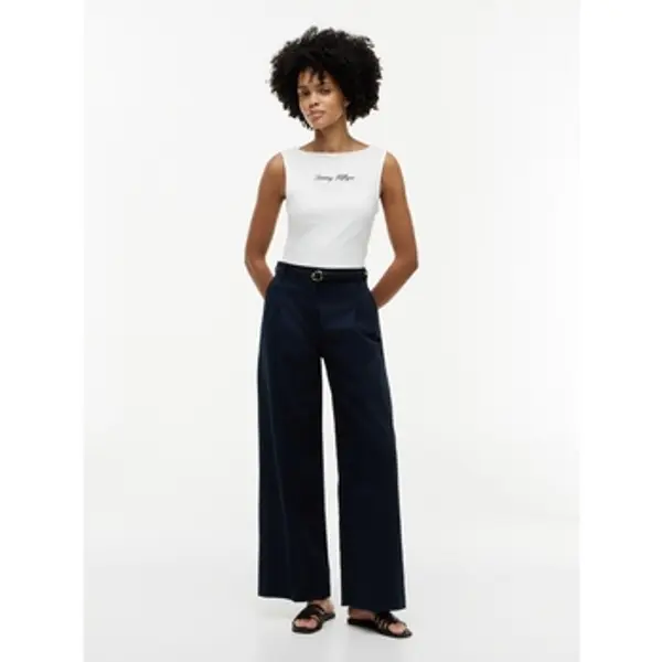 Tommy Hilfiger Tommy Hilfiger  Topovi i bluze Ww0ww50947 Classic Script Boat Top  Tommy Hilfiger