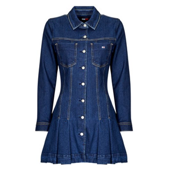 Tommy Jeans Tommy Jeans  Duge haljine DENIM PLEATED TRUCKER DRESS  Tommy Jeans