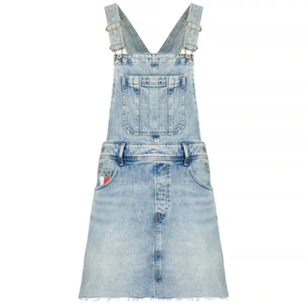 Tommy Jeans Tommy Jeans  Kombinezoni i tregerice DENIM DUNGAREE DRESS RWB  Tommy Jeans