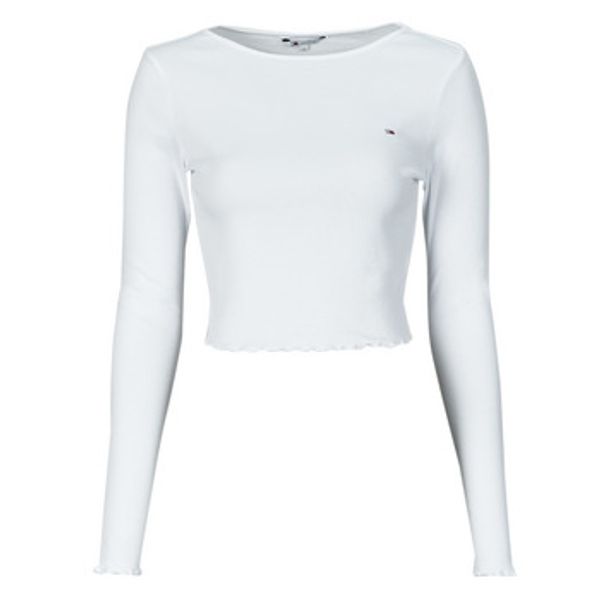 Tommy Jeans Tommy Jeans  Majice kratkih rukava TJW RUCHE RIB TOP LS  Tommy Jeans