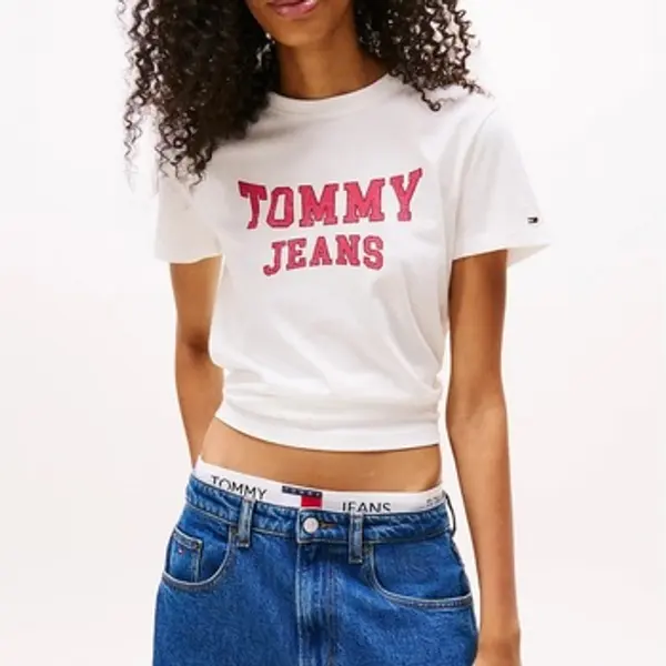 Tommy Jeans Tommy Jeans  Majice / Polo majice Camisetas Mujer Modèle Tjw Reg Varsity Tee Ext  Tommy Jeans