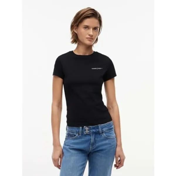 Tommy Jeans Tommy Jeans  Majice / Polo majice Tjw Slim Ess Logo 1  Tommy Jeans