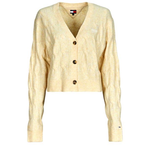 Tommy Jeans Tommy Jeans  Veste i kardigani TJW HTR CABLE CARDIGAN  Tommy Jeans