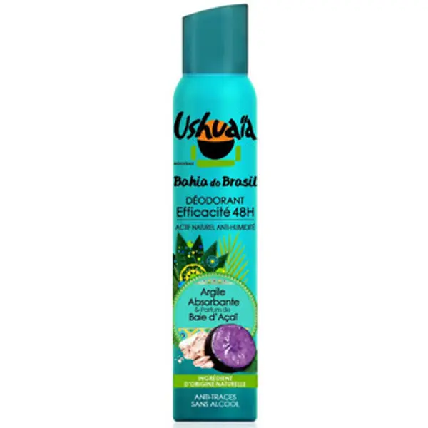Ushuaïa Ushuaïa  Dezodoransi 48h Deodorant Spray - Absorbent Clay and Acai Berry  Ushuaïa