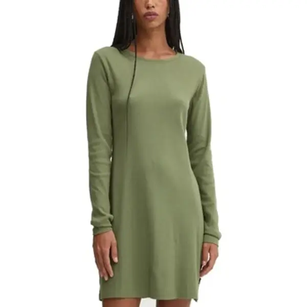 Vans Vans  Jakne i sakoi Vestidos Mujer Modèle Drew Rib Ls Dress  Vans