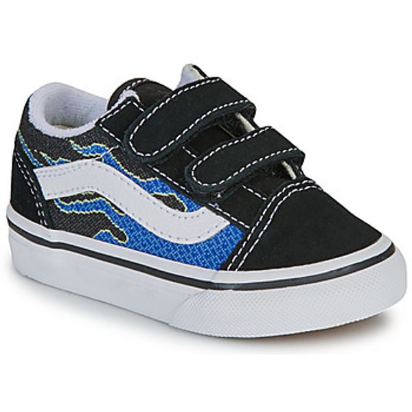 Vans Vans  Niske tenisice Old Skool V PIXEL FLAME BLACK/BLUE  Vans