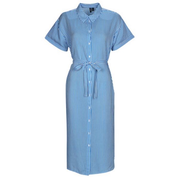 Vero Moda Vero Moda  Duge haljine VMBUMPY SS CALF SHIRT DRESS NOOS  Vero Moda