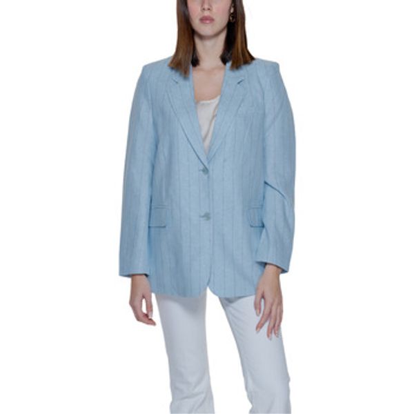 Vero Moda Vero Moda  Jakne i sakoi Vmmindy Ls Loose Pinstripe Linen 10304657  Vero Moda