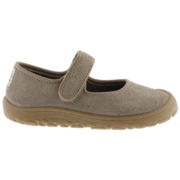 Victoria Victoria  Derby cipele Barefoot Baby Shoes 370106 - Taupe  Victoria
