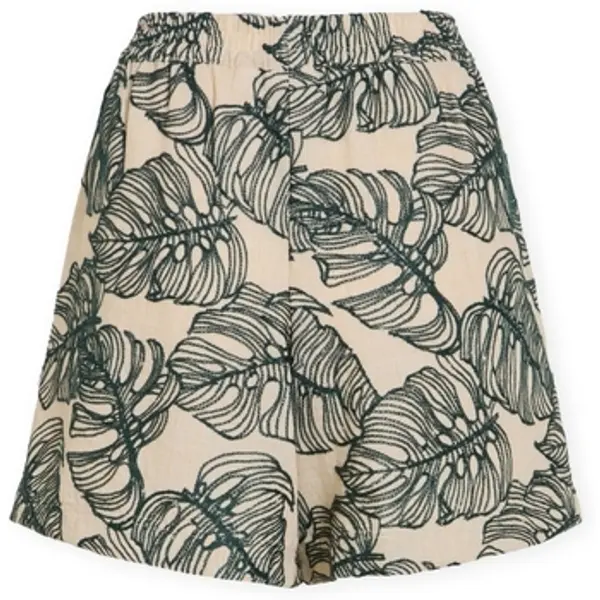 Vila Vila  Bermude i kratke hlače Flura Shorts - Birch/Atlantic  Vila