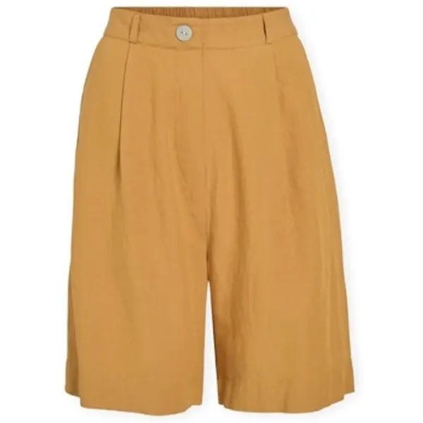 Vila Vila  Bermude i kratke hlače Noos Prisilla Shorts - Amber Gold  Vila