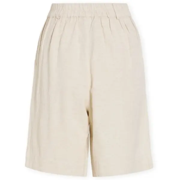 Vila Vila  Bermude i kratke hlače Noos Prisilla Shorts - Super Light Natural Melange  Vila