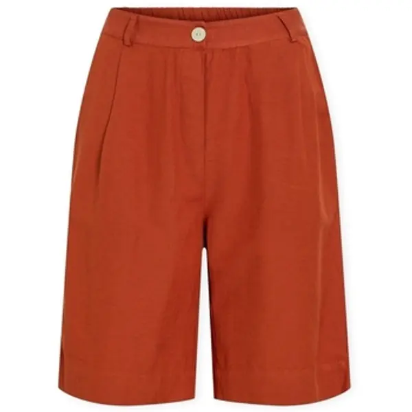 Vila Vila  Bermude i kratke hlače Noos Prisilla Trousers - Burnt Brick  Vila