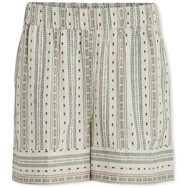 Vila Vila  Bermude i kratke hlače Senso New Shorts - Birch Embroidery  Vila