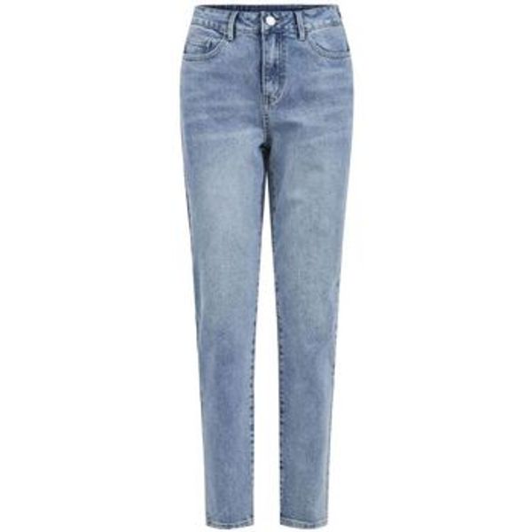 Vila Vila  Hlače Mommie Jeans - Light Blue Denim  Vila