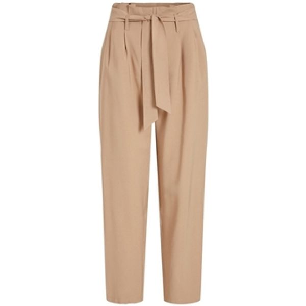 Vila Vila  Hlače Noos Pants Kaya 7/8 - Sesame  Vila