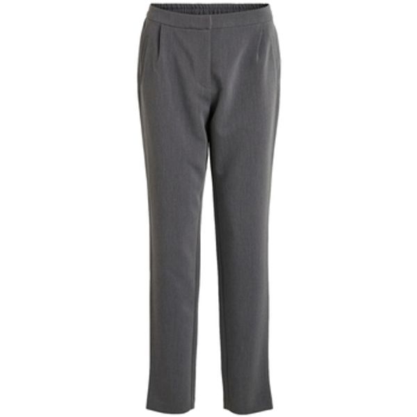 Vila Vila  Hlače Piper Pants - Dark Grey Melange  Vila
