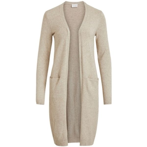 Vila Vila  Kaputi Noos Ril Long Cardigan - Natural Melange  Vila