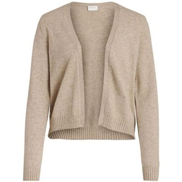 Vila Vila  Kaputi Ril Short Cardigan - Natural Melange  Vila
