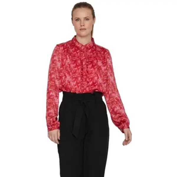 Vila Vila  Košulje i bluze Shirt Layla Vie L/S - Pink Yarrow  Vila
