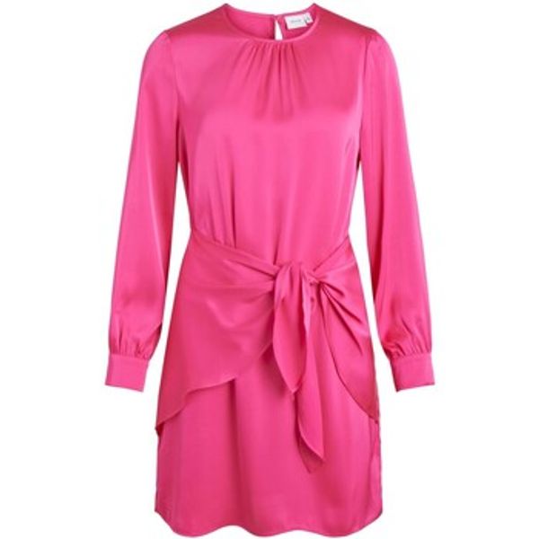 Vila Vila  Kratke haljine VIANNES O-NECK L/S SHORT 1403842  Vila