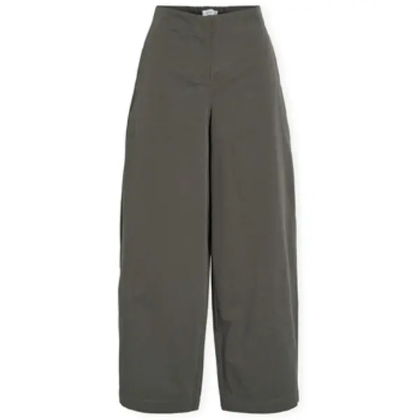 Vila Vila  Lagane hlače / Šalvare Elvira Trousers - Dark Grey  Vila