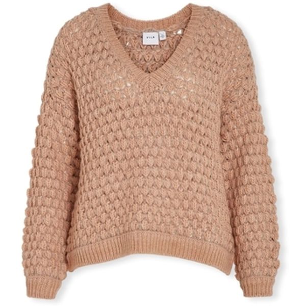 Vila Vila  Puloveri Evali Knit L/S - Natural Melange  Vila