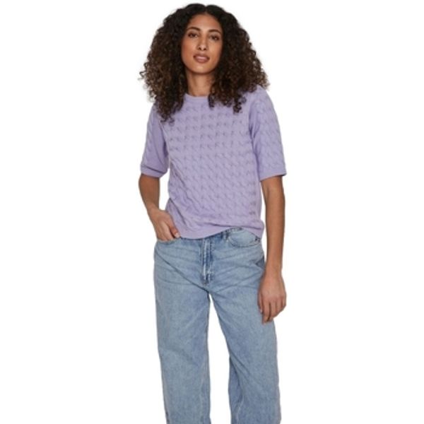 Vila Vila  Puloveri Noos Knit Chao 2/4 - Sweet Lavander  Vila