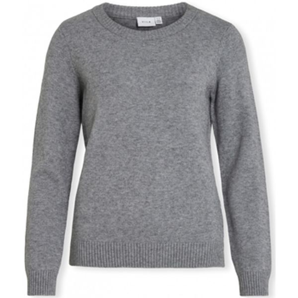 Vila Vila  Puloveri Noos Ril O-Neck L/S - Medium Grey  Vila