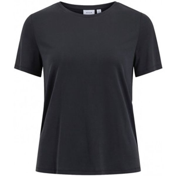 Vila Vila  Sportske majice Modala O Neck T-Shirt - Black  Vila