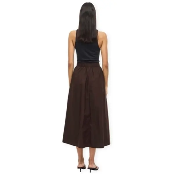 Vila Vila  Suknje Noos Sophie Skirt - Coffee Bean  Vila