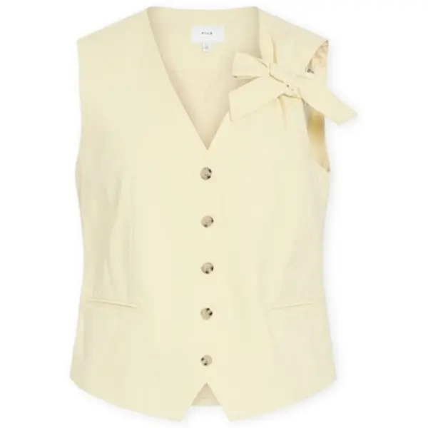 Vila Vila  Topovi i bluze Alara Vest - Pastel Yellow  Vila
